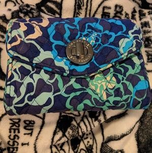Vera bradley turnlock wallet